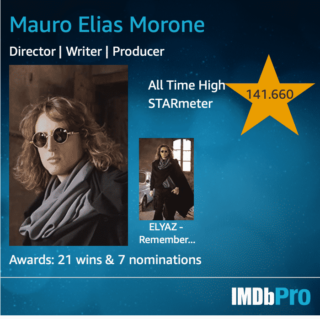 Mauro Elias Morone: Director, Writer, Producer
Awards: 21 wins & 7 nominations