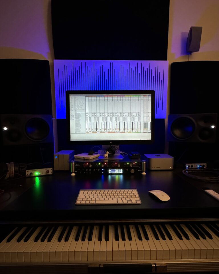 In the studio — 2024